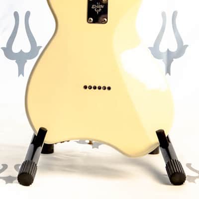 Daion Barbarian White Electric Guitar w/ Original Daion Branded Hardshell Case image 6