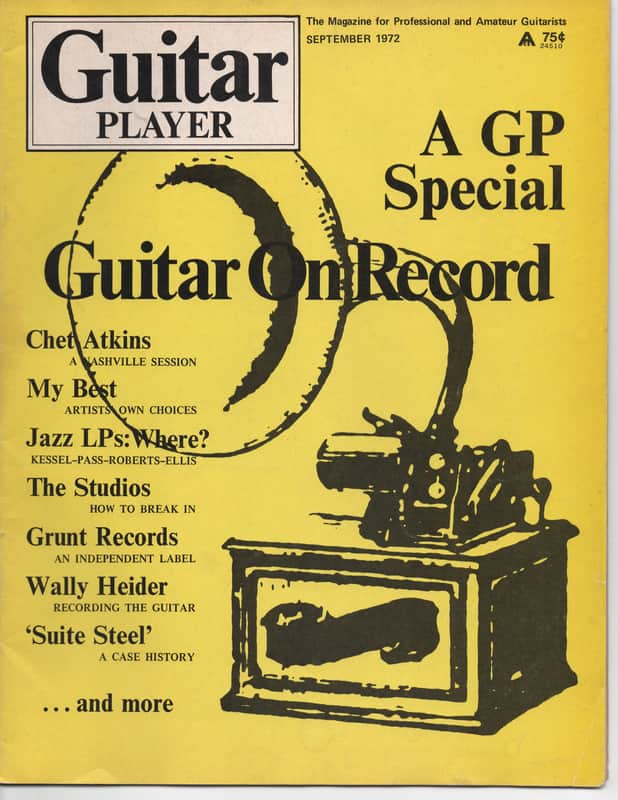 Guitar Player- Magazine, September 1972 image 1
