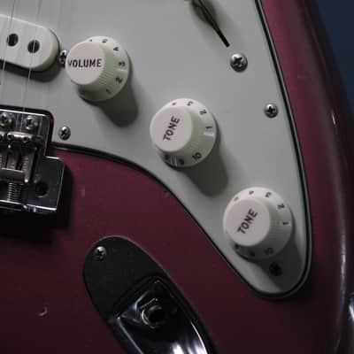 Fender CS Masterbuilt 63 Stratocaster Closet Classic by Greg Fessler 2015 - Burgundy Mist image 7