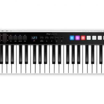 IK Multimedia iRig Keys I/O 49 Notes Keyboard Controller/Audio Interface for iOS/MAC/PC image 2