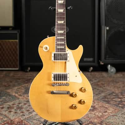 Gibson Custom Shop 1957 Les Paul Standard Murphy Lab Heavy Aged Electric Guitar - Natural with Hardshell Case image 3