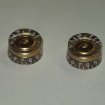 TWO new genuine Gibson GOLD SPEED KNOBS (ONLY TWO of the 4 knobs from the PRSK-020 set are for sale) image 11