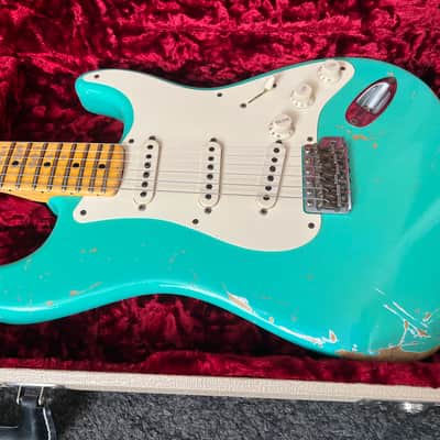 Fender Custom Shop '57 Startocaster Heavy Relic 2010r - Sea Foam Green image 2