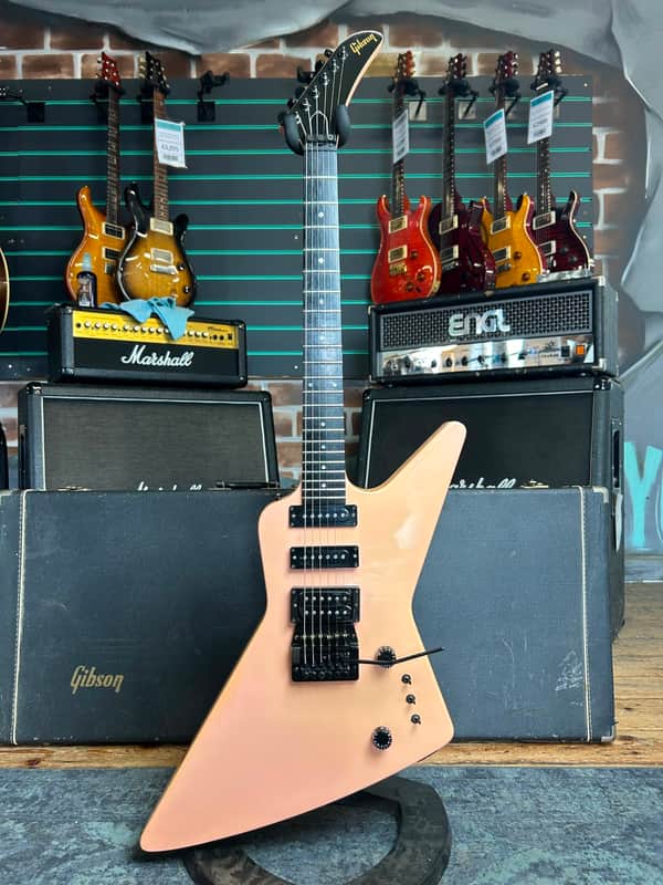 Gibson Explorer EXP 425 Panther Pink 1986 Electric Guitar