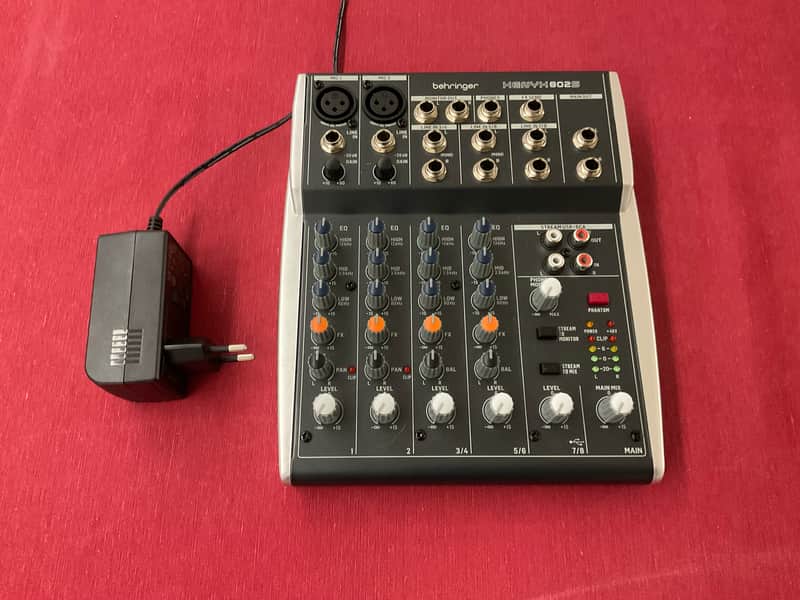 Behringer Xenyx 802S USB Mixer (mint) image 1