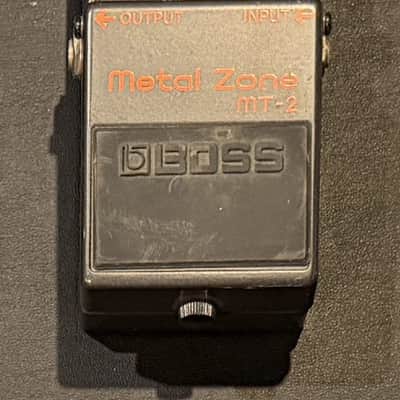Boss MT-2 Metal Zone (Silver Label) 1991 - Present - Black image 1