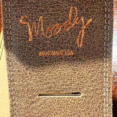 Moody Guitar Strap - Light Brown image 3