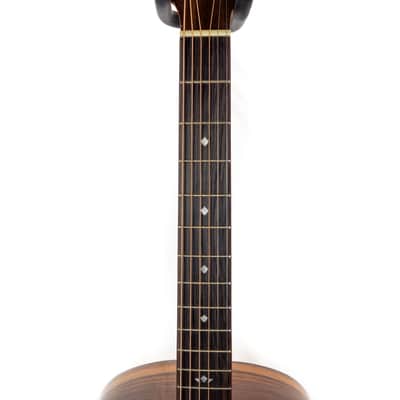 Washburn BTS9CH Bella Tono Novo S9 Studio Body Acoustic Guitar, Gloss Charcoal Burst image 6