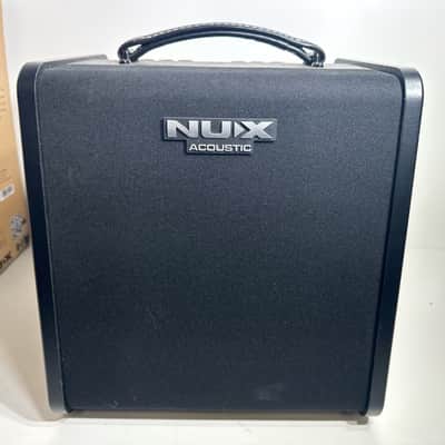NuX AC-60 Stageman II 2-Channel 60-Watt 1x6.5" Acoustic Guitar Combo 2021 - Present - Black image 3