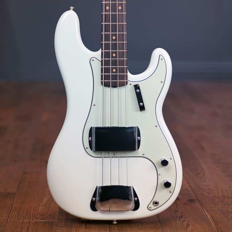 Fender American Vintage '63 Precision Bass 2013 Olympic White image 1
