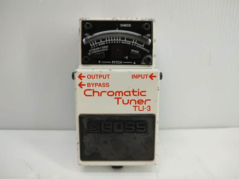 Boss TU-3 Chromatic Tuner 2015 - White image 1