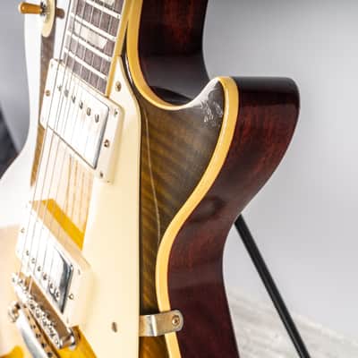 Gibson 59 Les Paul Std Murphy Aged , Green lemon Fade | DEMO image 8