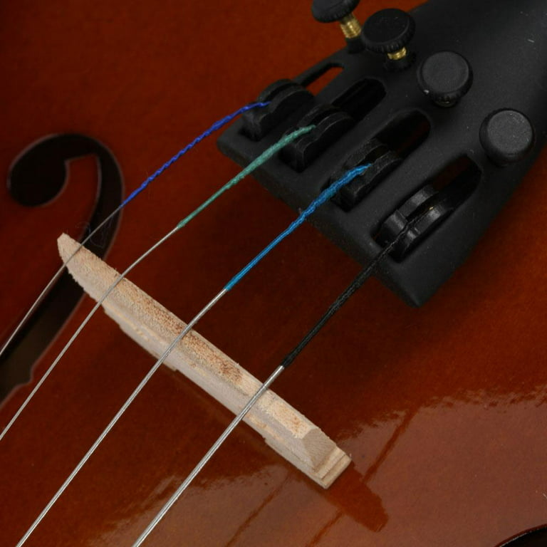 OEM 4/4 Natural Acoustic Violin Fiddle with Hard Case, Bow, Rosin Full Size for beginners photo 2