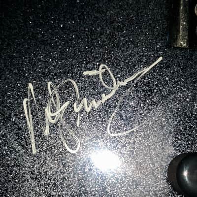 Kramer Proaxe standard electric guitar signed by Dave mustaine and megadeth hard shell case 1990's image 22