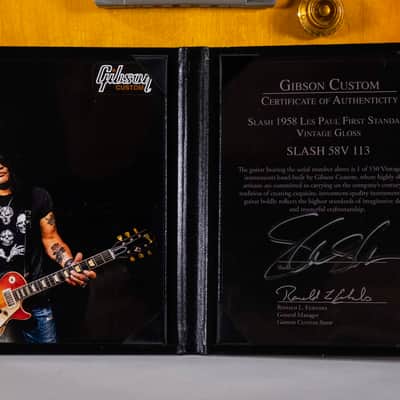 Gibson Gibson Custom Shop True Historic Slash 1958 ‘First Standard’ Les Paul – 2017 image 12