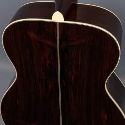 2019 Huss & Dalton TOM-R Custom Brazilian / Adirondack Acoustic Guitar image 6