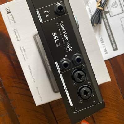 Solid State Logic SSL 2 USB Audio Interface 2020 - Present - Black image 3