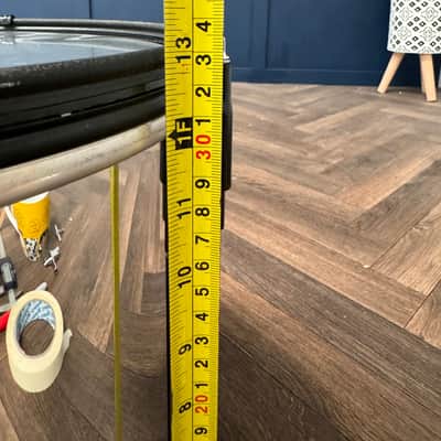 REMO 12"x 12" Surdo Chrome Drum / Drum Hardware #OA43 image 6