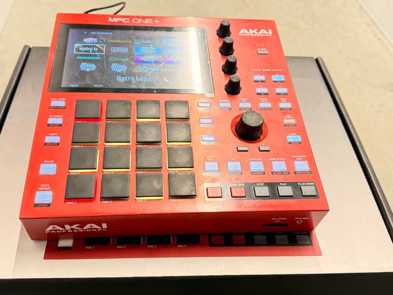 Akai MPC One + Standalone MIDI Sequencer 2023 - Present - Red image 1