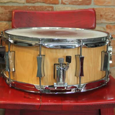 Pork Pie  6x14 Flamed Curly Maple 2008 snare drum image 6