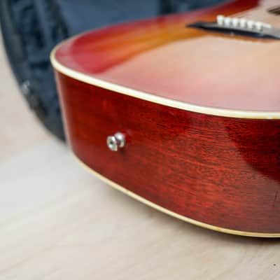 Morris WH-20 MIJ 1978 Red Sunburst Vintage Made in Japan MIJ w/ Bag image 7