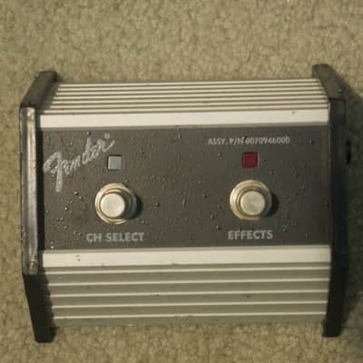 Fender Footswitch 0070946000 Silver/Black image 1