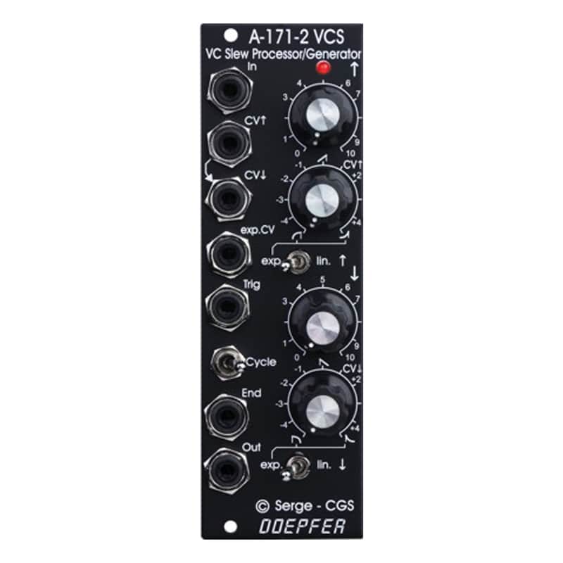 Doepfer A-171-2V Eurorack VC Slew Processor Module (Vintage Black) image 1