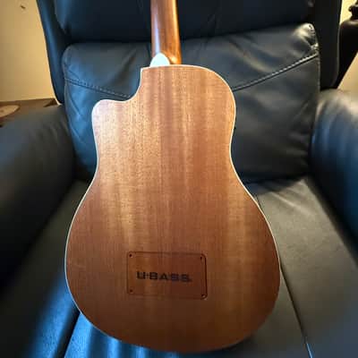 Kala UBASS-SCOUT-Fl Scout Mahogany U-Bass with Electronics 2010s - Satin Mahogany image 5