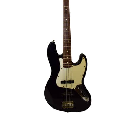 1998 Fender Standard Jazz Bass, Rosewood Fingerboard, Black image 1