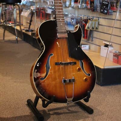 Washburn HB15 Hollowbody Mini Humbucker Electric Guitar image 1