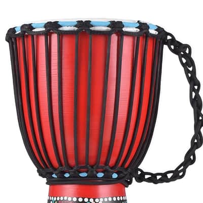 8 Inch Hand Drum with Beautiful Hand Painting - Professional Frame Drum for Adults & Beginners image 4