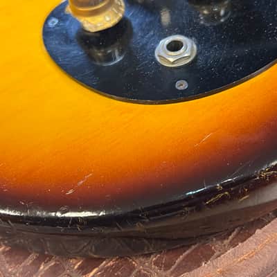 1964 Gibson Melody Maker 3/4 Scale Electric Guitar Sunburst w case image 9