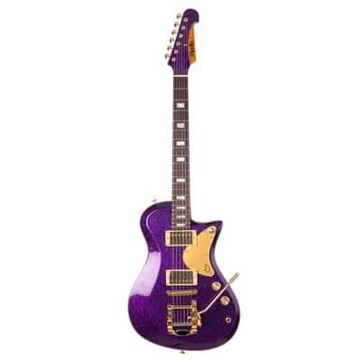 Diego Vila Custom Guitars Zonda Guitar "Lauren Style"  - Royal Purple Sparkle - Custom Hand-Made Boutique Electric Guitar - NEW! image 7