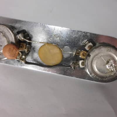 1966 Telecaster P Bass Jazz Precision 250K pots Cap & Treble Bleed Harness image 1