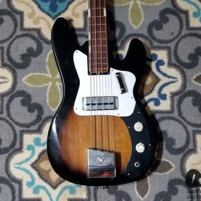 Kent 670 Electric Bass (1960s, Sunburst) image 1
