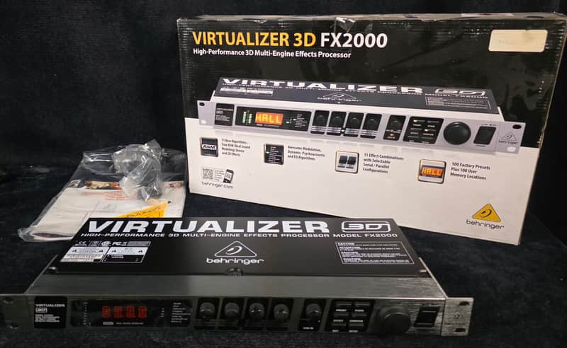 New Behringer Virtualizer 3D FX2000 Processor image 1