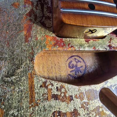 Telecaster Massa Guitar body – Gold Leaf-Abstract Impression image 12