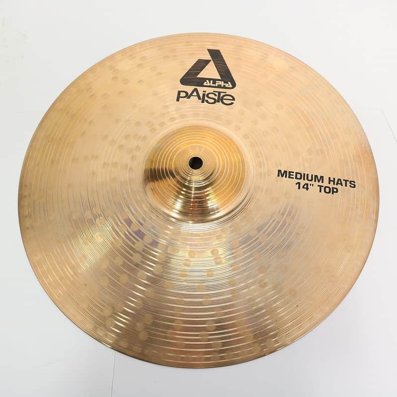 Paiste 14" Alpha Medium Hi-Hat Cymbal (Top) 2010 - 2016 image 1