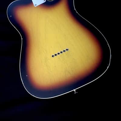 LEFTY! TL62 Vintage Custom Relic USA Double Bound Aged Sunburst Left Tele Guitar Kuwabara 7.7 lb HSC image 16