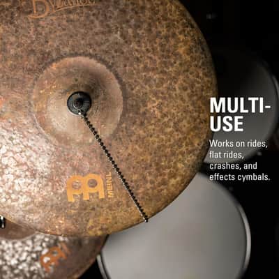 Meinl Cymbals Bacon Cymbal Sizzler Chain for Ride, Crash and China — No Holes or Rivets — Beaded Topper Sound Effect for Jazz and All Music image 2