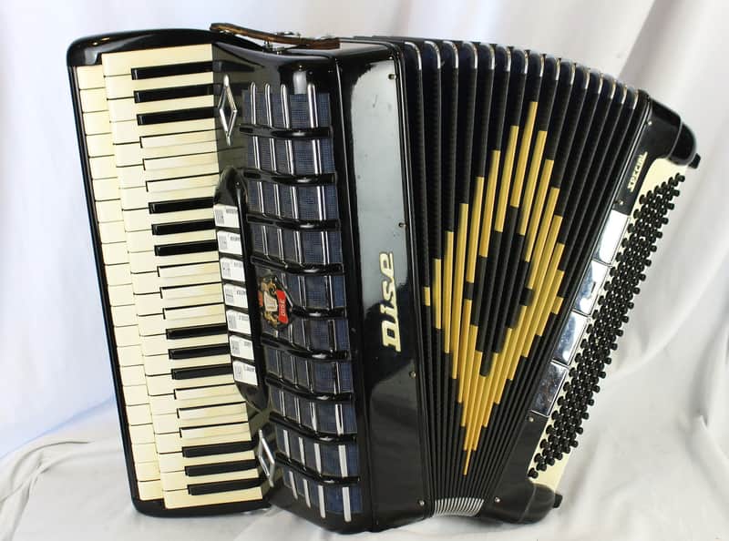 8200 - Black Dise "Special" Uniform Keyboard Accordion LMH 64 120 image 1
