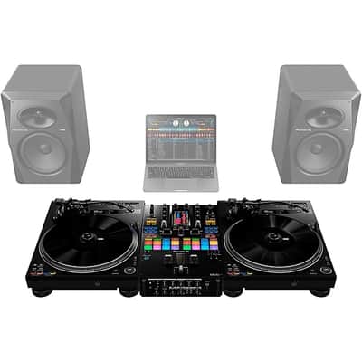 Pioneer  DJ PLX-CRSS12 Professional Digital/Analog Turntable 2024 -  Black image 7