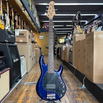 Ernie Ball Music Man StingRay 5 Special 5-string Bass Guitar Butane Blue w/Mono Case image 4