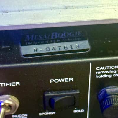 2008 Mesa Boogie Dual Rectifier Solo Head 100 with foot switch image 5
