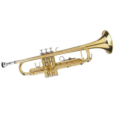 New Trumpet Bb B Flat Brass Gold with Mouthpiece Strap Gloves Case for Beginner image 7