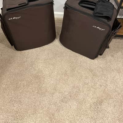 Two (2) LR Baggs Synapse Personal P.A. System 2019 - 2021 with bags, cables, stands - Walnut imagen 5
