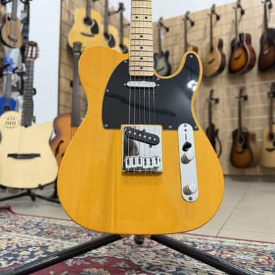 Fender Standard Telecaster, Maple Fingerboard, Black Pickguard, Butterscotch Blonde image 1