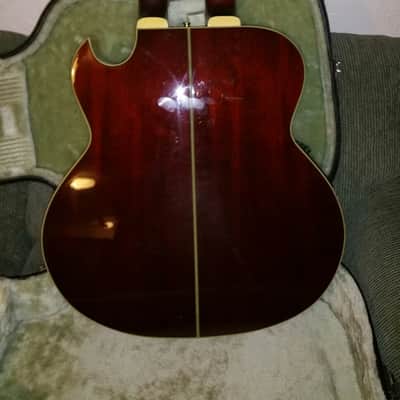 Double Neck Washburn Accoustic Electric Guitar image 2