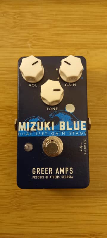 Greer Greer Amps Mizuki Blue Dual-JFET overdrive Blue image 1