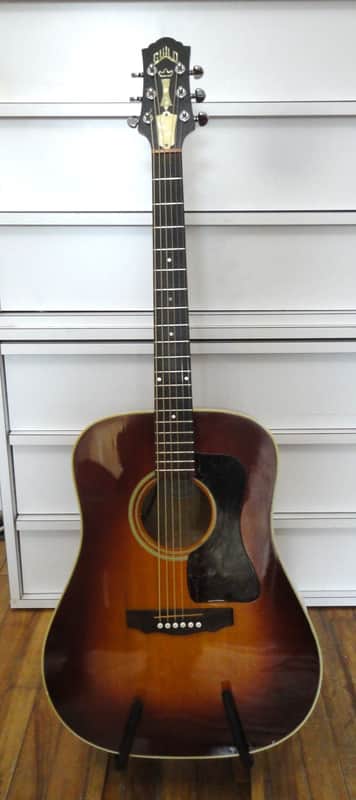 Guild D-30 1988 redburst image 1